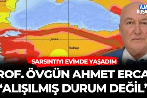 Prof. Ercan; 'Alışılmış Durum Değil'