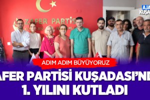 Zafer Partisi Kuşadası'nda 1.Yılını Kutladı