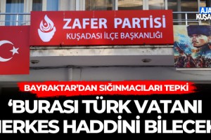 Mustafa Bayraktar'dan Sığınmacılara Tepki!