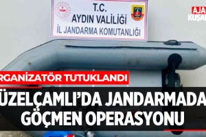 Güzelçamlı'da Jandarmadan Göçmen Operasyonu