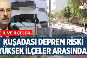 Kuşadası Deprem Riski Yüksek İlçeler Arasında!