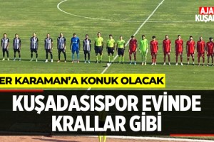 Kuşadasıspor Evinde Krallar Gibi