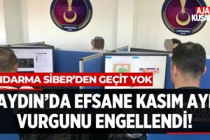 Aydın'da Efsane Kasım Ayı Vurgunu Engellendi!