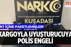 Kargoyla Uyuşturucuya Polis Engeli