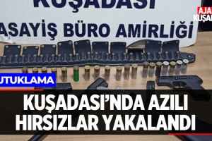 Kuşadası'nda Azılı Hırsızlar Yakalandı!