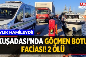 Kuşadası'nda Göçmen Botu Faciası! 2 Ölü