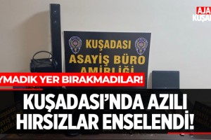 Kuşadası'nda Azılı Hırsızlar Enselendi!