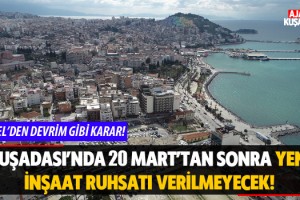 Kuşadası'nda İnşaatlar Durdu!