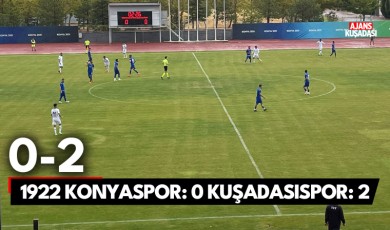 1922 Konyaspor: 0 Kuşadasıspor: 2