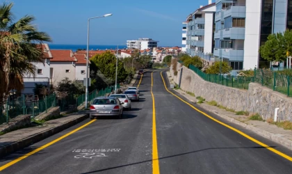 Yeni ve konforlu yollar Kuşadalıların hizmetinde